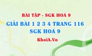 Bài tập về Metan CH4: Giải bài 1, 2, 3, 4 trang 116 SGK Hoá 9